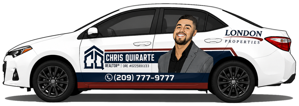 Chris Quirarte's branded car
